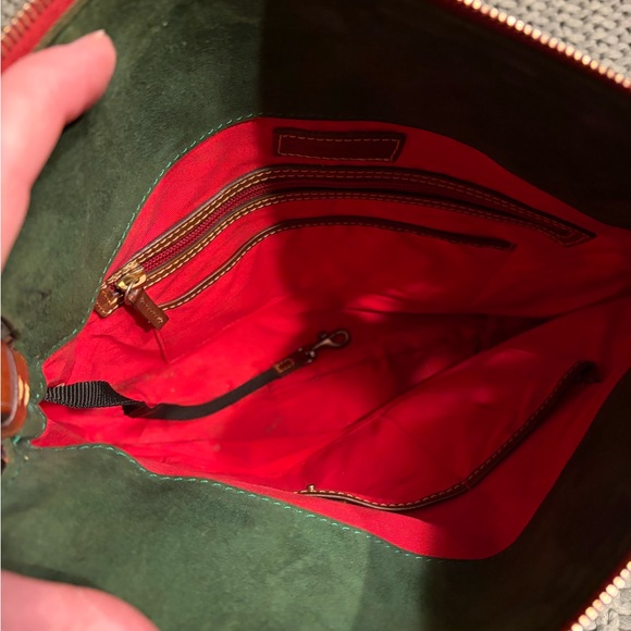 Dooney Bourke Brown Leather Women's Bag - Picture 2 of 4